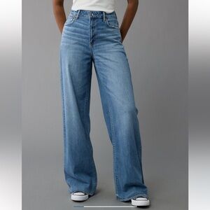 American Eagle Outfitters wide leg jeans